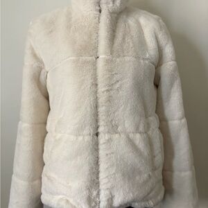 Luxurious Cream Teddy Jacket